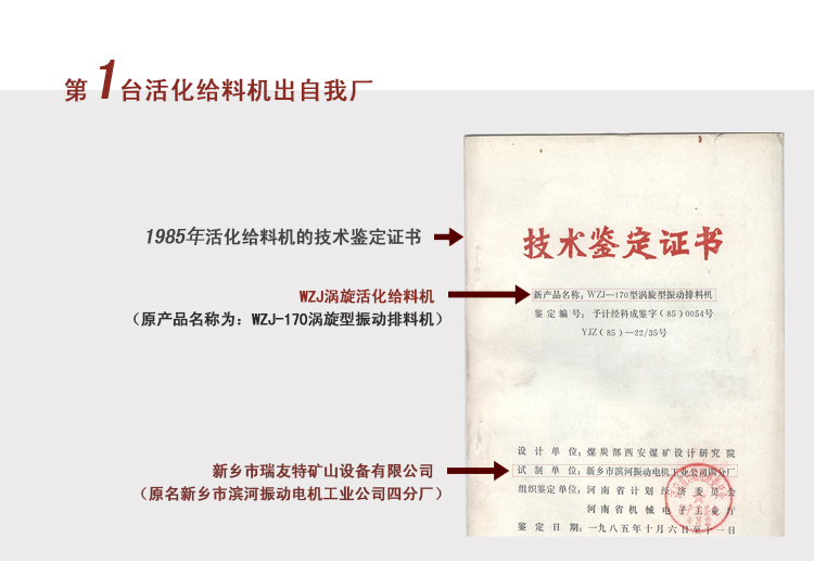 活化振動(dòng)給煤機